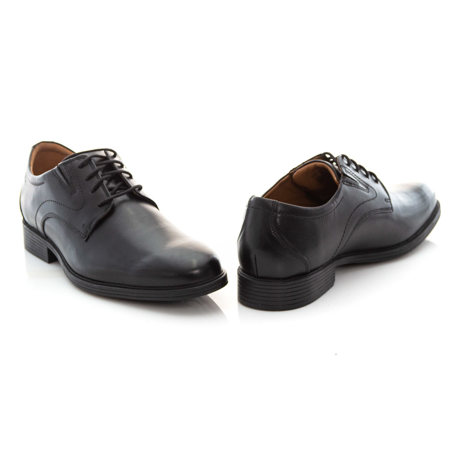 clarks whiddon zip black leather