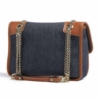 Picture of Valentino Bags VBS7QH04D Denim/Cuoio